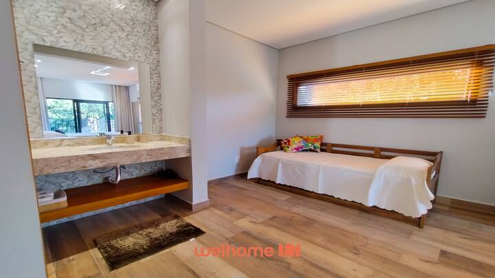 Primeira suíte da Casa na Mata